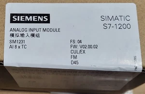 SIEMENS 6ES7 231-5QF32-0XB0 Simatic S7-1200 Analog Input Module 09-2021 NEW - Picture 1 of 2
