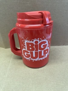 VTG 7-Eleven Red BIG GULP Thermo Serv Insulated Travel Cup Mug 52oz - Picture 1 of 6