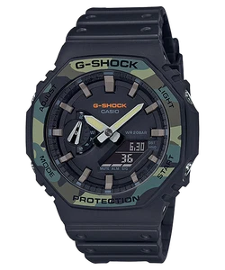 Casio Uhr G-Shock GA-2100SU-1AER Black Camo - Bild 1 von 1