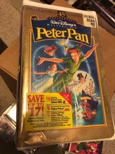 New & Sealed Masterpiece Peter Pan (VHS, 1998, 45th Anniversary Limited Edition) - Foto 1 di 3