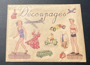 12 Craft Decoupage Sheets by Marc Vidal Brunoy France Anthropologie NIP Opened - Picture 1 of 8