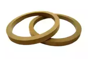 MDF Rings for 10" Speaker Spacer Mounting PAIR Car Audio 3/4" Thick fiberglass - Picture 1 of 2