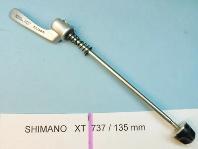 Shimano Deore XT 737 / 135 mm Freehub quick release skewer - NOS - Image 1 of 3