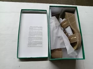David Tate Myrna Sand Suede Wedge 10W - Picture 1 of 3