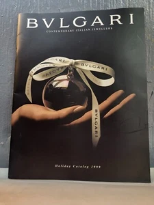 BVLGARI Bulgari Schmuck Urlaub Katalog 1999 9,5x7 5" gedruckt Italien wie neu - Bild 1 von 13