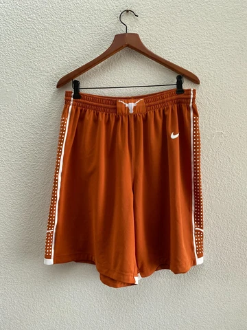 Texas Longhorns Nike Team Authentic Basketball Shorts Men's Large 10 Inch Inseam Cover