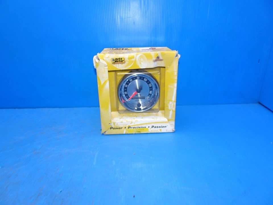 MEDIDOR AUTOMÁTICO PRECISÃO 3-3/8" MEDIDOR DE VELOCIDADE ELETRÔNICO 1288 0-160 MPH - Imagem 1 de 4