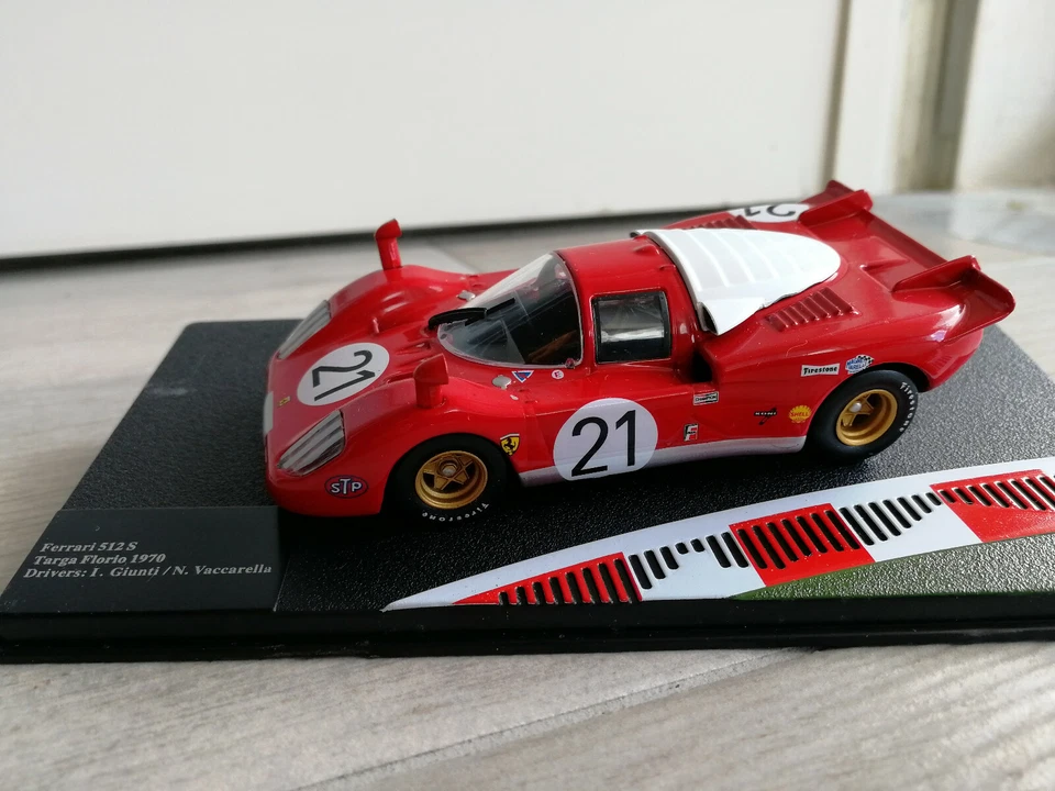 FERRARI 512S #21 Andretti - Vaccarella - Giunti Winner 12h Sebring 1970 1/43 - Immagine 1 di 1