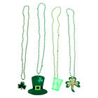  4 Pcs Hat Accessories Irish Necklace St.patricks Day Ornaments Make up