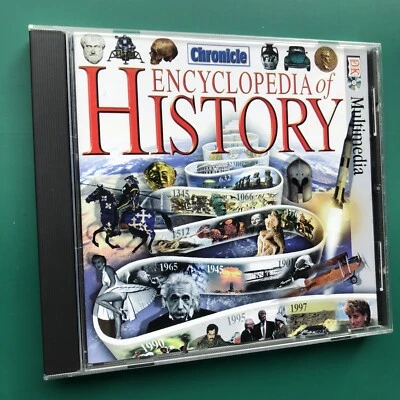 Chronicle ENCYCLOPEDIA OF HISTORY (4 Million Years) Multimedia CD-ROM Windows DK - Image 1 of 4
