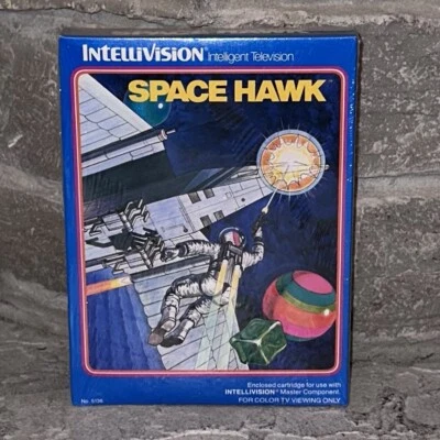 Brand New 1981 Intellivision Space Hawk Factory Sealed Video Game 5136 - Image 1 of 4