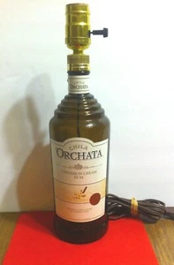 CHILA ORCHATA Cinnamon Cream Rum,Bottle Lamp Man Cave Bar Decor Light - Picture 1 of 8
