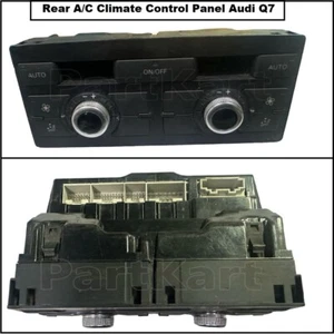Audi Q7 2010-14 Rear A/C Heater Climate Temperature control Panel 4L0919158AA - Picture 1 of 6