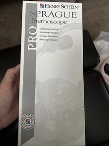Henry Schein Sprague Pro estetoscopio negro - Imagen 1 de 5