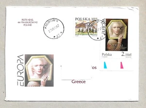 POLAND - AIRMAIL - COVER - EUROPA STAMPS.. - Picture 1 of 1
