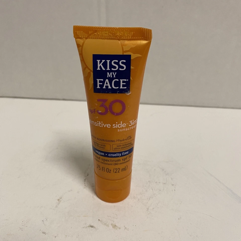 Kiss My Face Sensitive Side 3 In 1 Sunscreen SPF 30 Vegan - Image 1 of 2