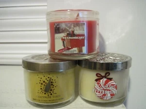 BATH & BODY WORKS HOLIDAY MINI KERZE X3 SELTEN - Bild 1 von 1