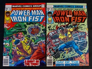 Power Man #51 y 52 - Powerman y Iron Fist 2ª y 3ª aparición (Marvel 1978) 8,0 en muy buen estado - Imagen 1 de 4
