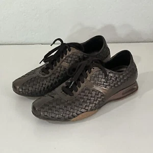 Cole Haan Air Bria Leather Oxford Women's Bronze Brown Shoes Size 5.5 Med EUC - Picture 1 of 13