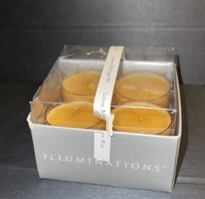 Illuminations LEMON MERINGUE PIE Tea Lights NEW IN BOX READ - Picture 1 of 3