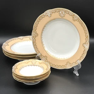 Menge 8 vor 1876 Haviland Limoges JW Boteler Washington DC 5 1/2 & 9 1/2" Schüsseln - Bild 1 von 20