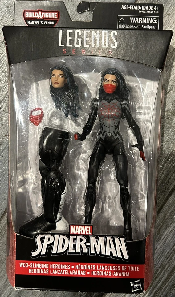 Hasbro Marvel Legends 6in Silk Marvels Venom BAF Wave