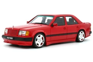 Mercedes W124 300E 6.0 AMG rosso modello di auto OT1104 Otto 1:18 - Foto 1 di 7