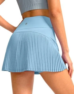 Women's Pleated Tennis Skirt High Waited Athletic Skirts with Pockets Tummy C... - Picture 1 of 7