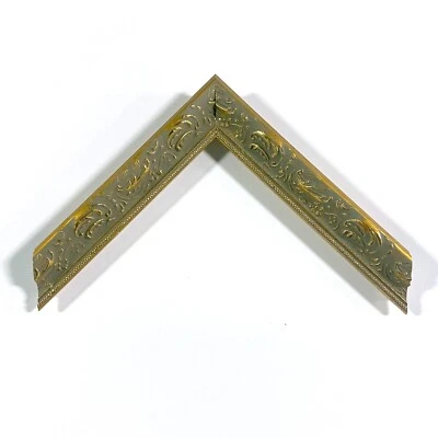 1" Readymade Wood Picture Frame (Elegant Beaded Gold) - Image 1 of 4