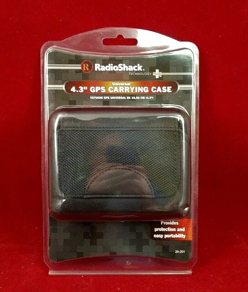 Radio Shack Universal 4.3" GPS Carrying Case 20-201 NEW NIP - Image 1 of 4
