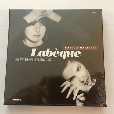 Katia & Marielle Labeque - Piano Fantasy/Music for Two Pianos (6 CD Box Set) NEW - Image 1 of 2