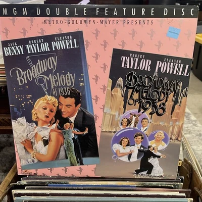 Broadway Melody of 1936 & 1938 MGM Double Feature Laser Disc Video Robert Taylor - Image 1 of 2