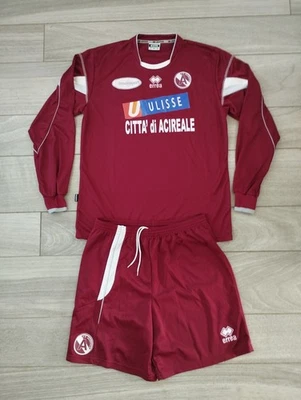Completo Maglia Pantaloncino Shirt Jersey Acireale Calcio 2007 2008 Erreà L - Immagine 1 di 4