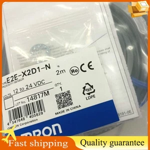 1PC New Omron E2E-X2D1-N  Proximity Switch Sensor Free Shipping E2X2D1N - Picture 1 of 6