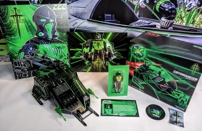 GI JOE JOEFEST 2025 CYBER CROW CUSTOMS CRYOMANCER CON SERPIENTE EXCLUSIVA DE KILLSWITCH Foto 1 de 4