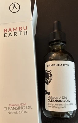 ORIGINAL Descontinuado -Bambu Earth Suciedad y Maquillaje Aceite- 1.8fl Oz- NUEVO Foto 1 de 4