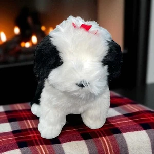 Vintage Ty Beanie Buddies Dog Pup Poofie Stuffed Animal 2002 Plush Nursery 12” - Picture 1 of 10