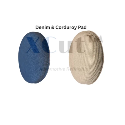 6" Corduroy & Denim Polishing Pad Buffing Cutting Rotary Or Da Buffing Cutting - image 1 of 4