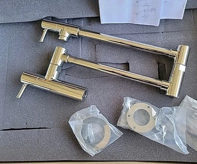 Hansgrohe 04218830 Talis C Montado en Pared 360° Giratorio Olla Relleno Níquel Pulido Foto 1 de 4