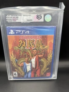 Sealed Double Dragon IV 4 PS4 Rare Limited Run #104 SOLD OUT GRADED VGA 85 - Picture 1 of 2