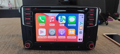 VW MIB STD2 PQ NAV DAB 5C0035680 DISCOVER MEDIA CARPLAY ANDROID AUTO UNLOCKED - Image 1 of 4