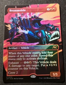 Boommobile - Foil - Borderless - DFT - MTG - EN - NM - 0310 - Picture 1 of 1