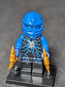 Lego Ninjago Minifigure Ninja Jay (Airjitzu) - Possession 70740 - njo0160