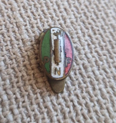 Spilla Distintivo Nazionale Italia Guerra  Repubblicano Italiana - Immagine 1 di 2