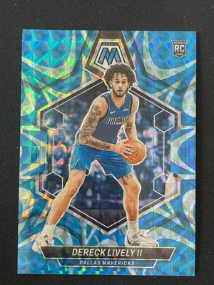 Dereck Lively II RC 2023-24 Panini Mosaic Reactive Blue 1 #248 - Image 1 of 2