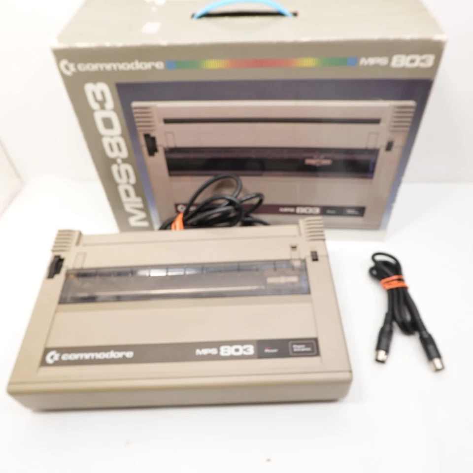 Commodore MPS 803 Printer Boxed MPS-803 For Commodore 64 - Image 1 of 4