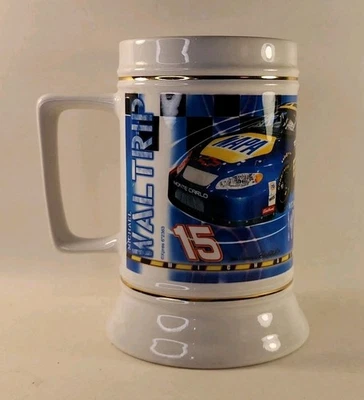 Taza de cerveza vintage 2001 Michael Waltrip NAPA 15 USADA EN EXCELENTE ESTADO GL101 Foto 1 de 4