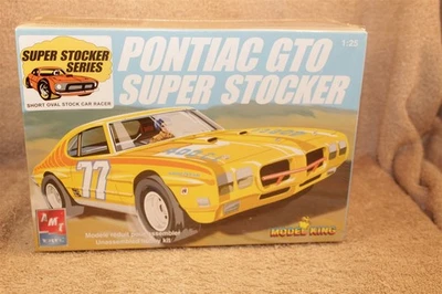2005 AMT 1970 PONTIAC GTO MODEL CAR KIT 1/25 SEALED (READ) - Image 1 of 4