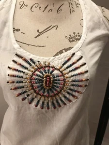 Maglia donna passaporto. Camicia estiva. Camicia hippie. Camicia boho bohemien - Foto 1 di 8