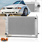 For 94-95 Ford Mustang V6/V8 Automatic 3-Row Full Aluminum Core Cooling Radiator